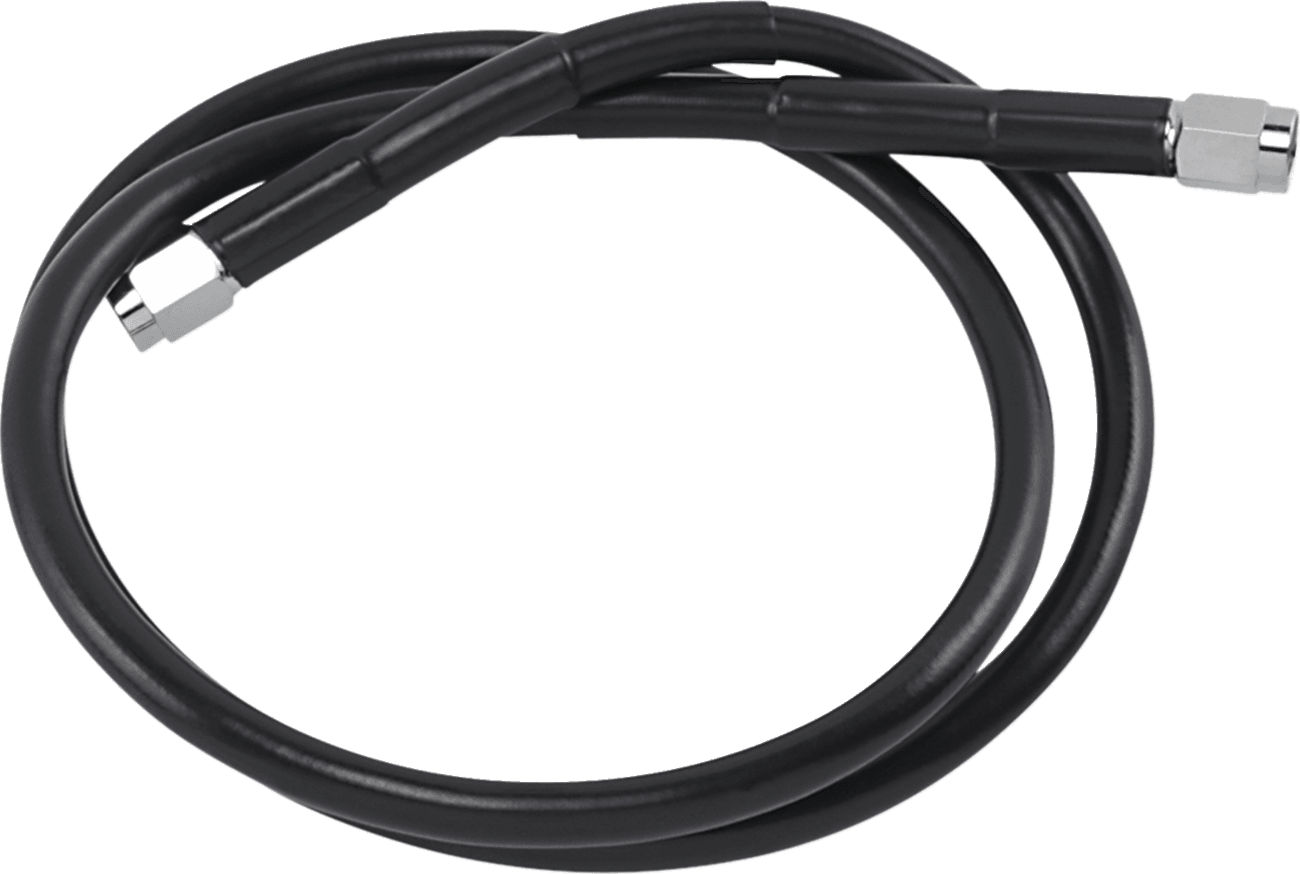 DRAG SPECIALTIES 1741-2720 Universal Brake Line - Black - 36"