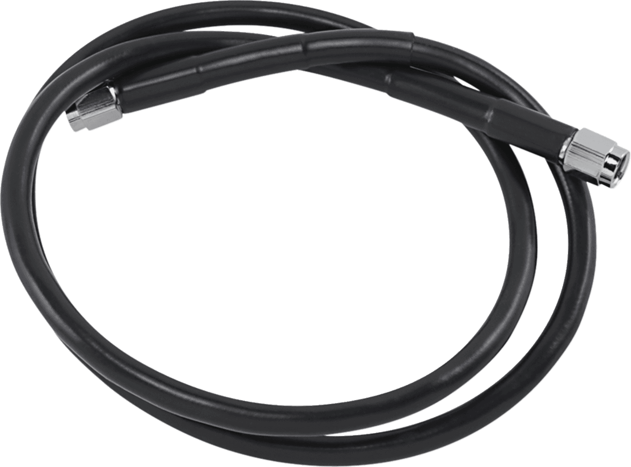 DRAG SPECIALTIES 1741-2721 Universal Brake Line - Black - 38"