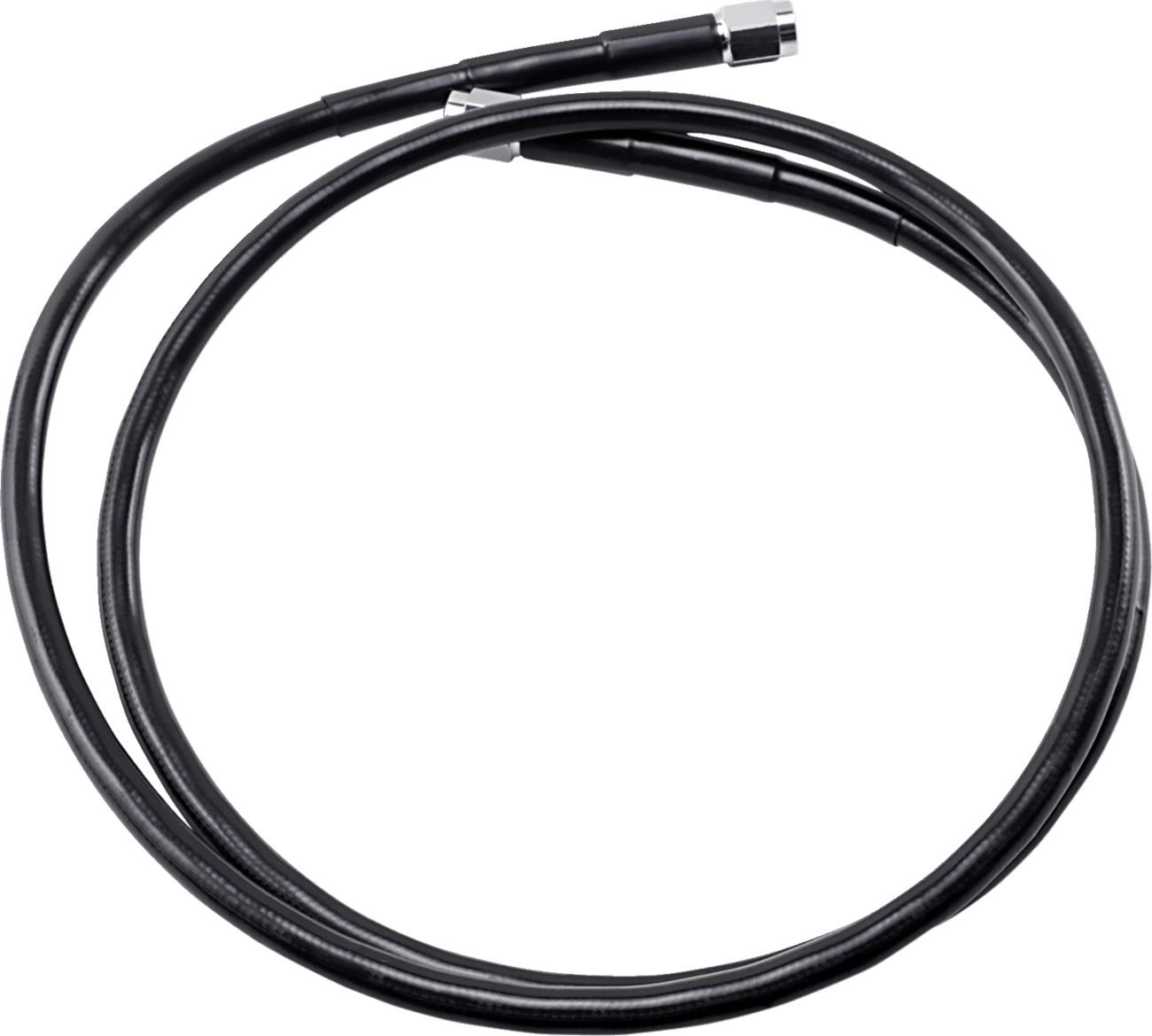 DRAG SPECIALTIES 1741-2728 Universal Brake Line - Black - 47"