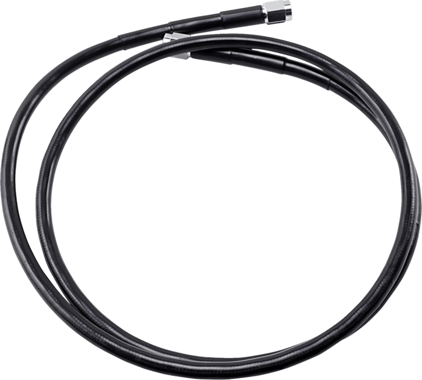DRAG SPECIALTIES 1741-2728 Universal Brake Line - Black - 47"