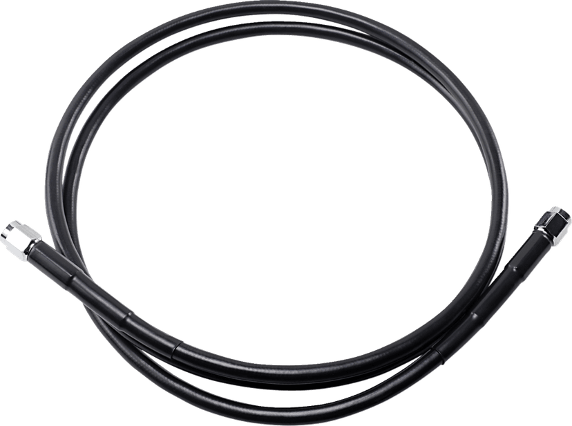 DRAG SPECIALTIES 1741-2733 Universal Brake Line - Black - 58" — image 2 of 2