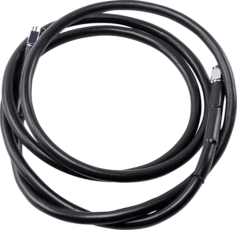 DRAG SPECIALTIES 1741-2736 Universal Brake Line - Black - 62"