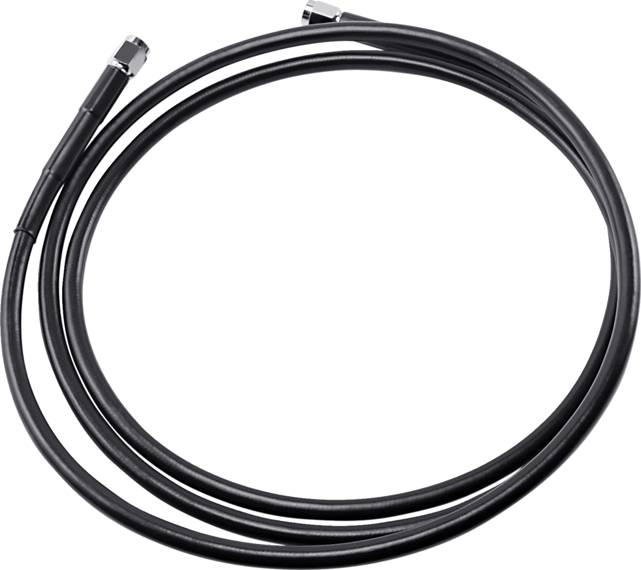 DRAG SPECIALTIES 1741-2744 Universal Brake Line - Black - 74"