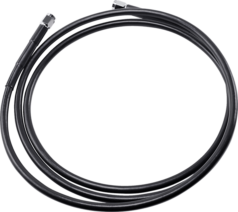 DRAG SPECIALTIES 1741-2744 Universal Brake Line - Black - 74"