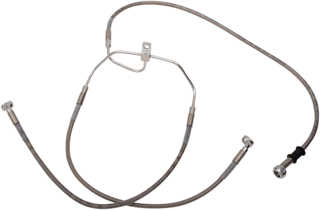 DRAG SPECIALTIES 1741-2903 Brake Line - +6" - Stainless Steel - FXDF '08-'17 — image 1 of 2