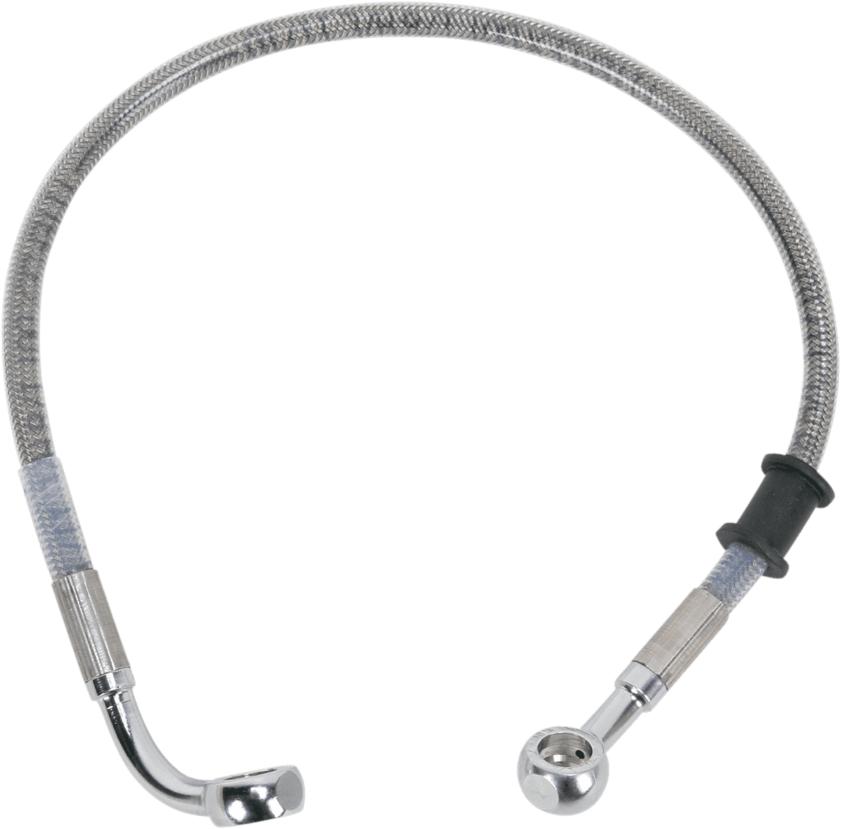 DRAG SPECIALTIES 1741-2924 Brake Line - Rear - Stainless Steel