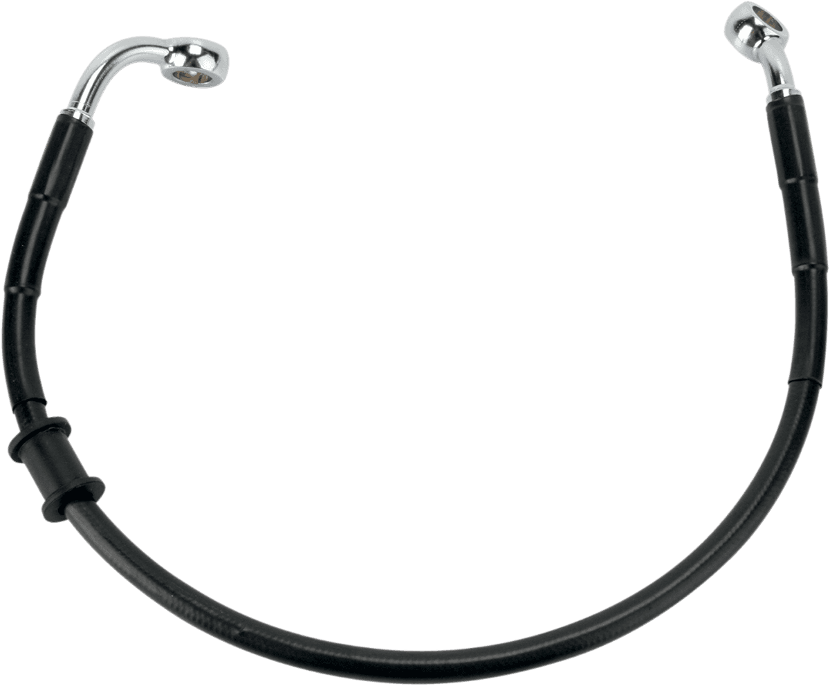 DRAG SPECIALTIES 1741-2925 Brake Line - Rear - Black