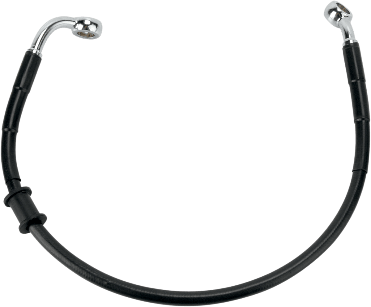 DRAG SPECIALTIES 1741-2925 Brake Line - Rear - Black