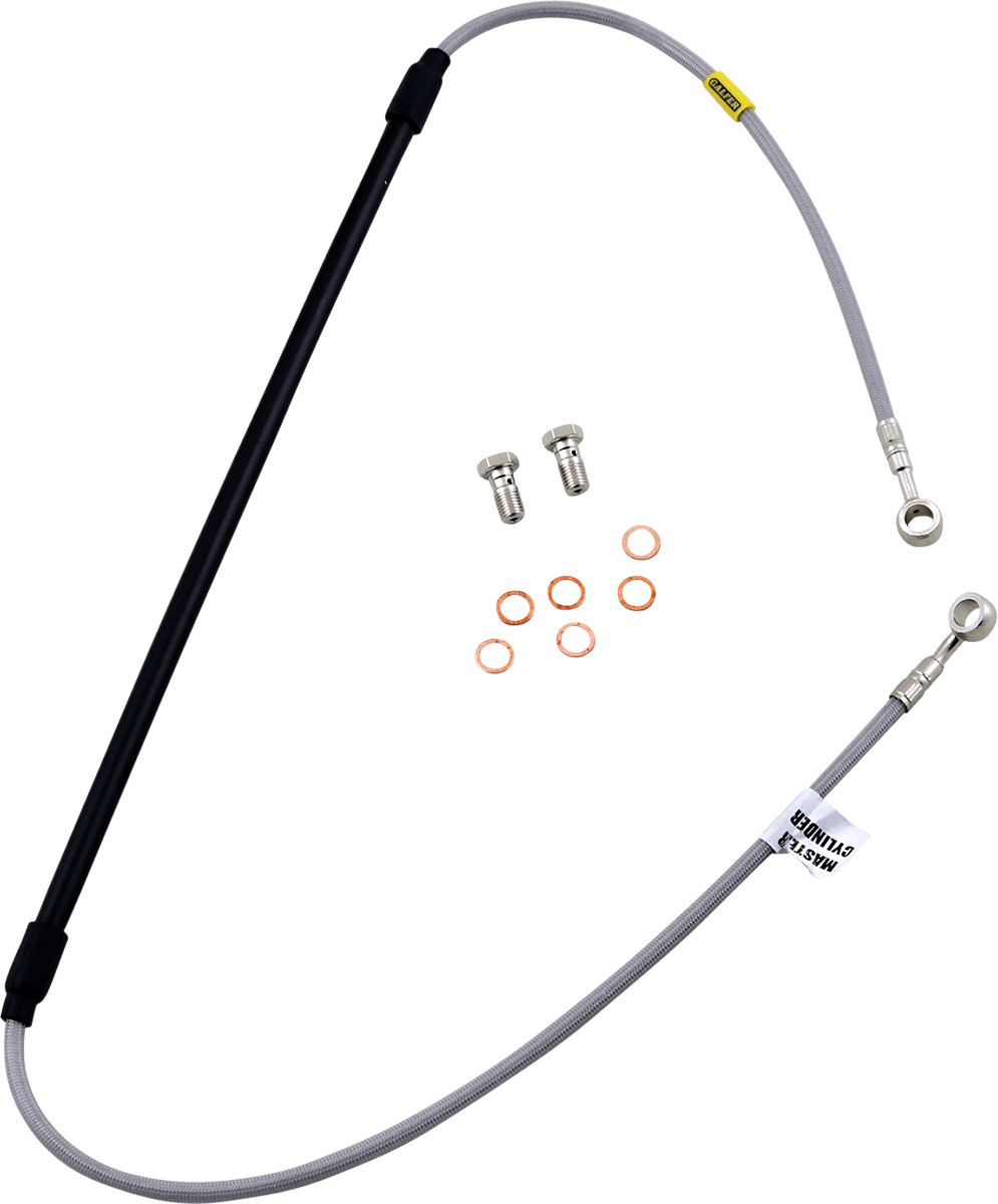 GBRAKES 1741-4595 Brake Line Kit - Stainless Steel