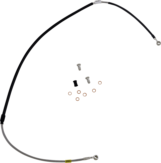 GBRAKES 1741-4607 Brake Line Kit - Stainless Steel