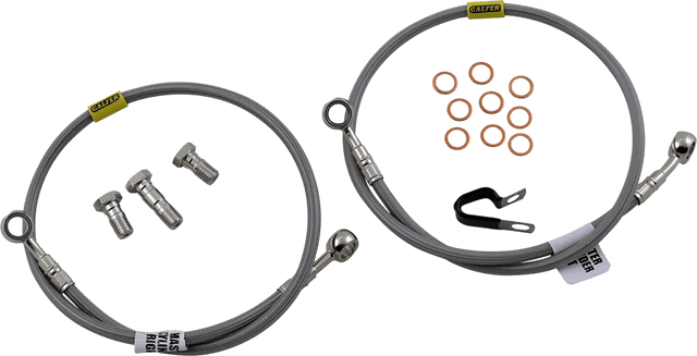 GBRAKES 1741-5902 Brake Line - Stainless Steel