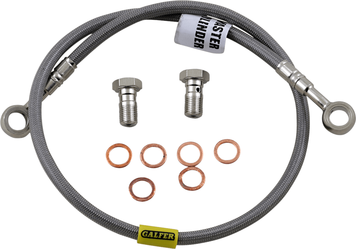 GBRAKES 1741-5908 Brake Line - Stainless Steel