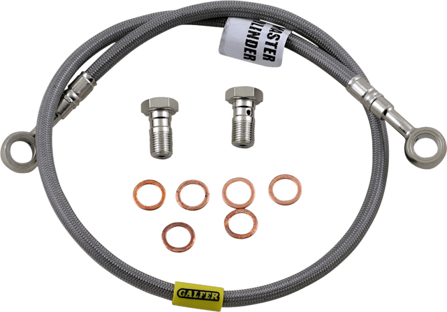 GBRAKES 1741-5908 Brake Line - Stainless Steel