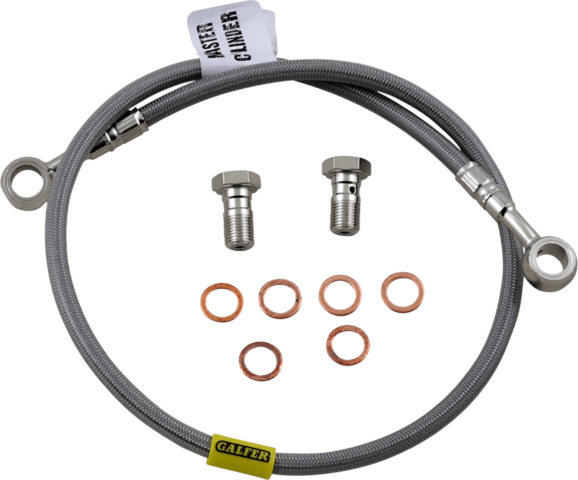 GBRAKES 1741-5909 Brake Line - Stainless Steel