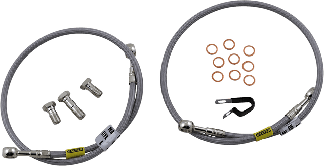 GBRAKES 1741-5914 Brake Line - Stainless Steel