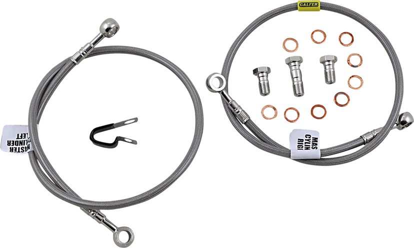 GBRAKES 1741-5920 Brake Line - Stainless Steel