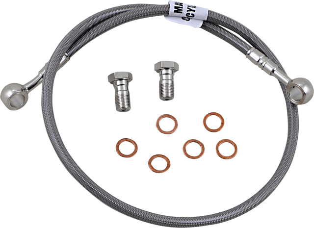 GBRAKES 1741-5921 Brake Line - Stainless Steel