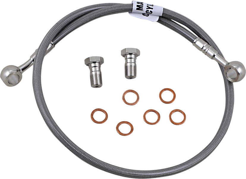 GBRAKES 1741-5921 Brake Line - Stainless Steel