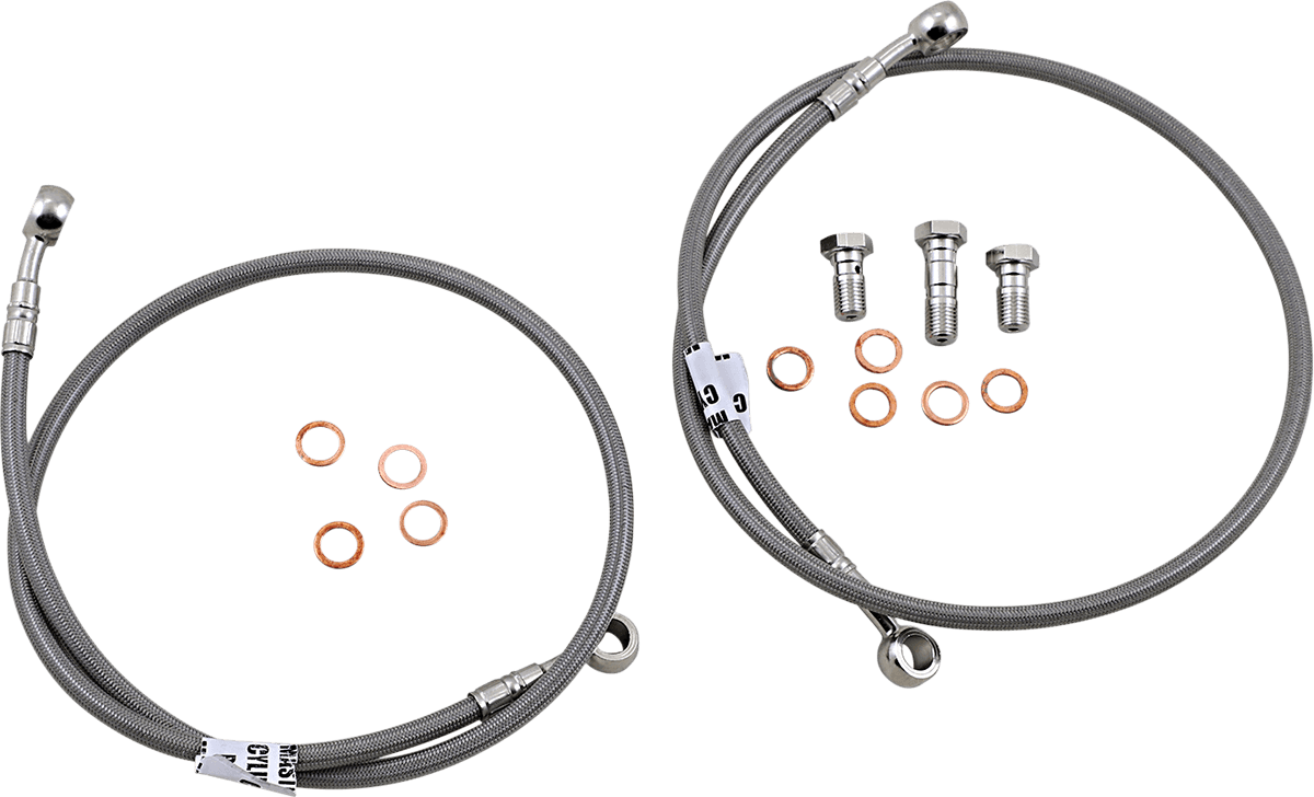 GBRAKES 1741-5922 Brake Line - Stainless Steel