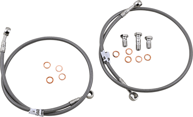 GBRAKES 1741-5922 Brake Line - Stainless Steel