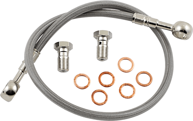 GBRAKES 1741-5923 Brake Line - Stainless Steel