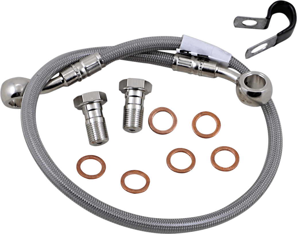 GBRAKES 1741-5926 Brake Line - Stainless Steel