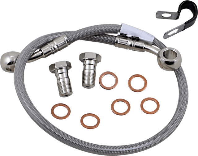 GBRAKES 1741-5926 Brake Line - Stainless Steel