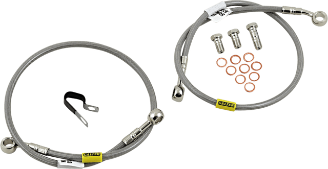 GBRAKES 1741-5931 Brake Line - Stainless Steel