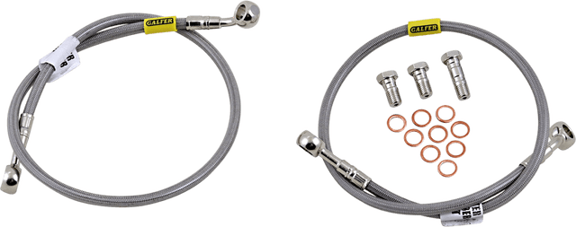 GBRAKES 1741-5938 Brake Line - Stainless Steel