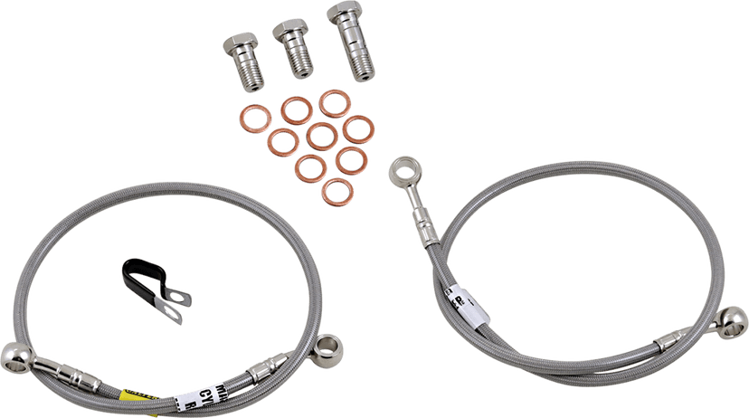 GBRAKES 1741-5947 Brake Line - Stainless Steel