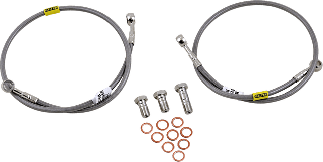 GBRAKES 1741-5949 Brake Line - Stainless Steel