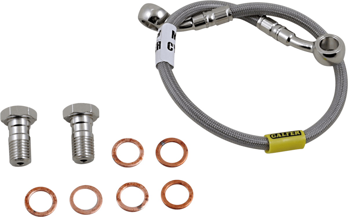 GBRAKES 1741-5958 Brake Line - Stainless Steel