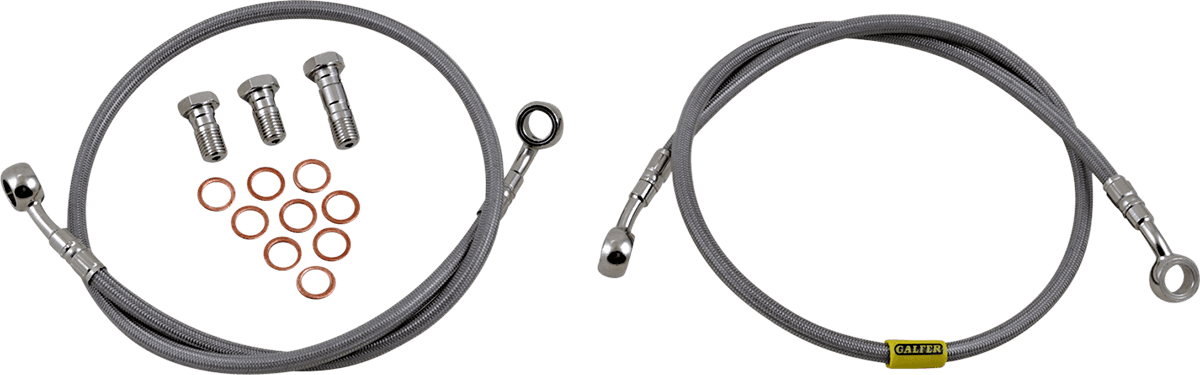 GBRAKES 1741-5961 Brake Line - Stainless Steel