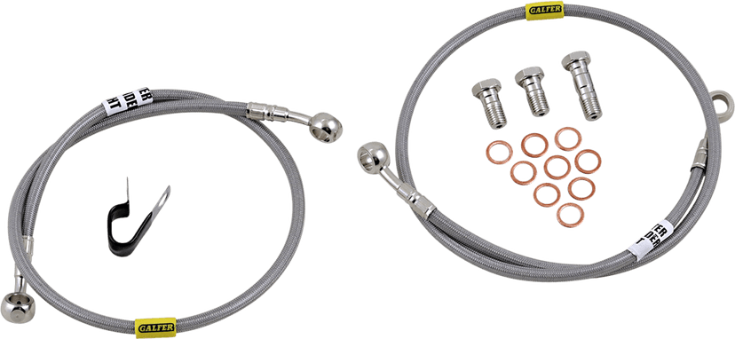 GBRAKES 1741-5965 Brake Line - Stainless Steel