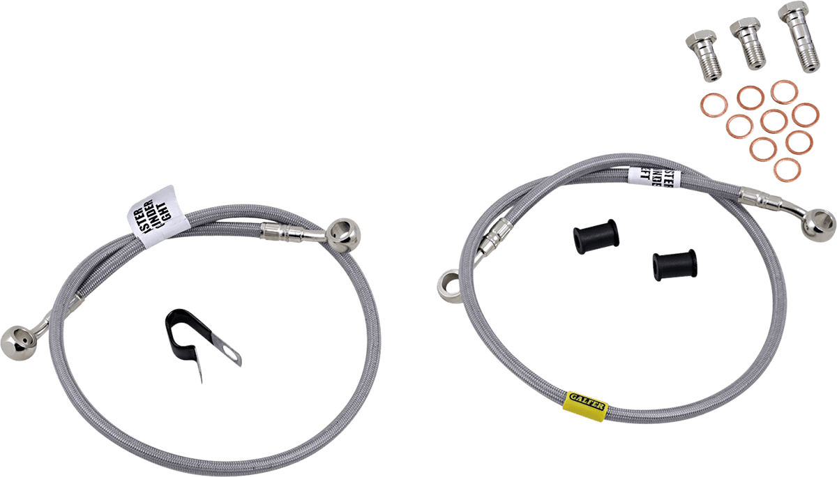 GBRAKES 1741-5988 Brake Line - Stainless Steel