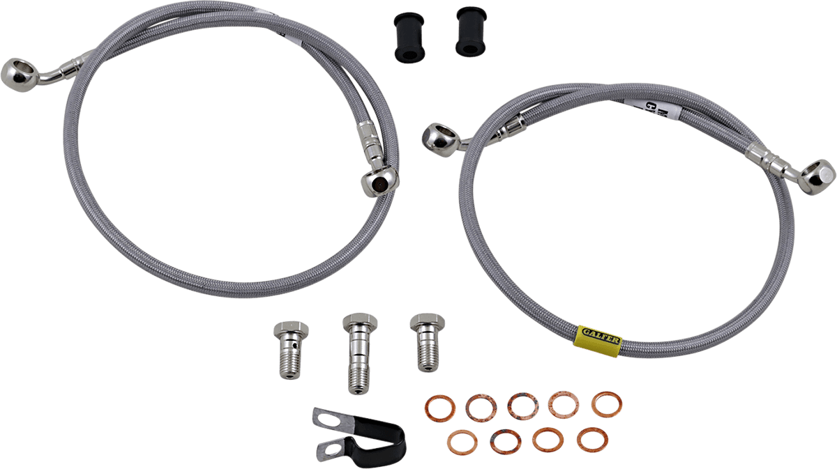 GBRAKES 1741-6002 Brake Line - Stainless Steel