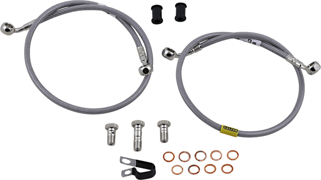 GBRAKES 1741-6002 Brake Line - Stainless Steel