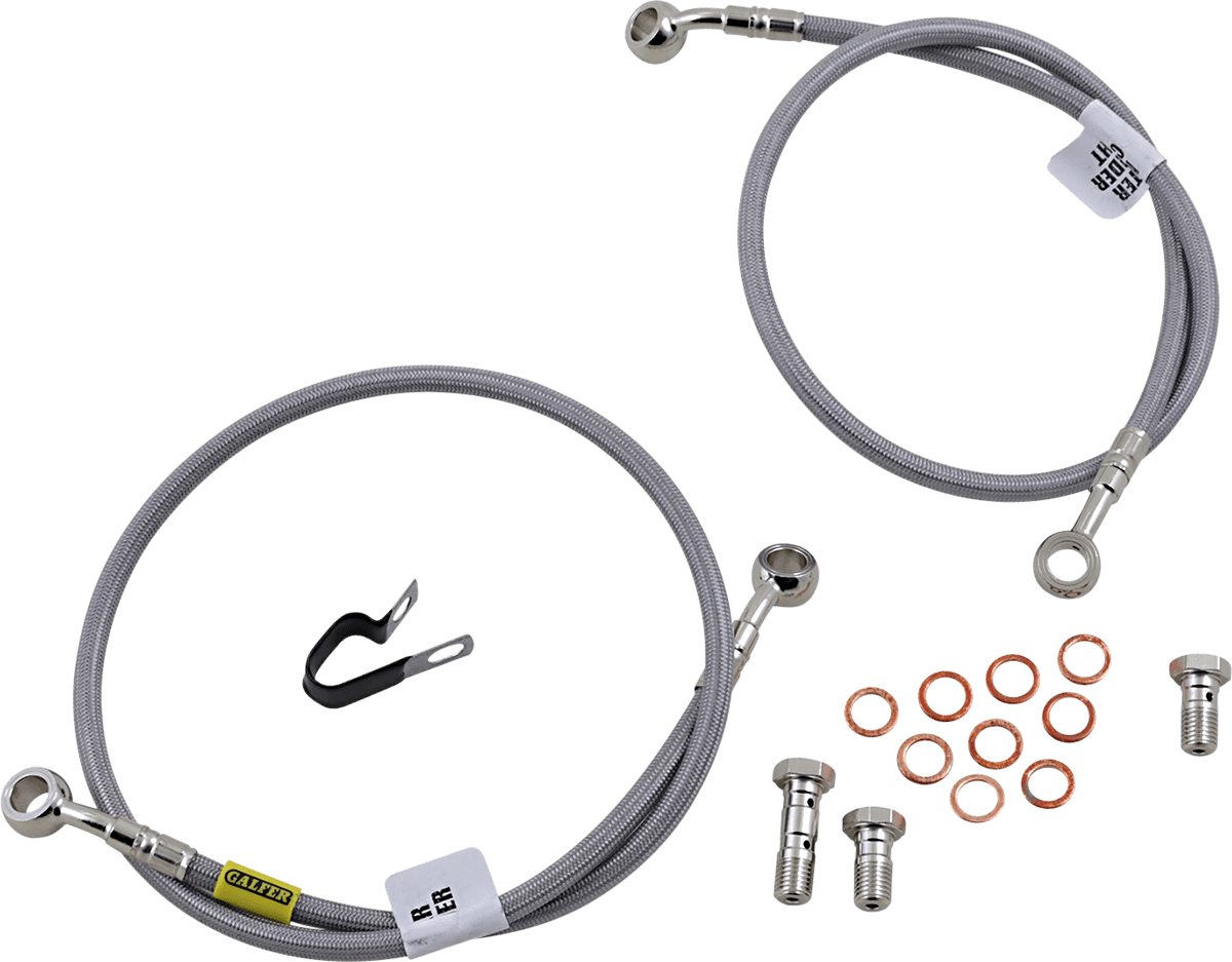 GBRAKES 1741-6010 Brake Line - Stainless Steel