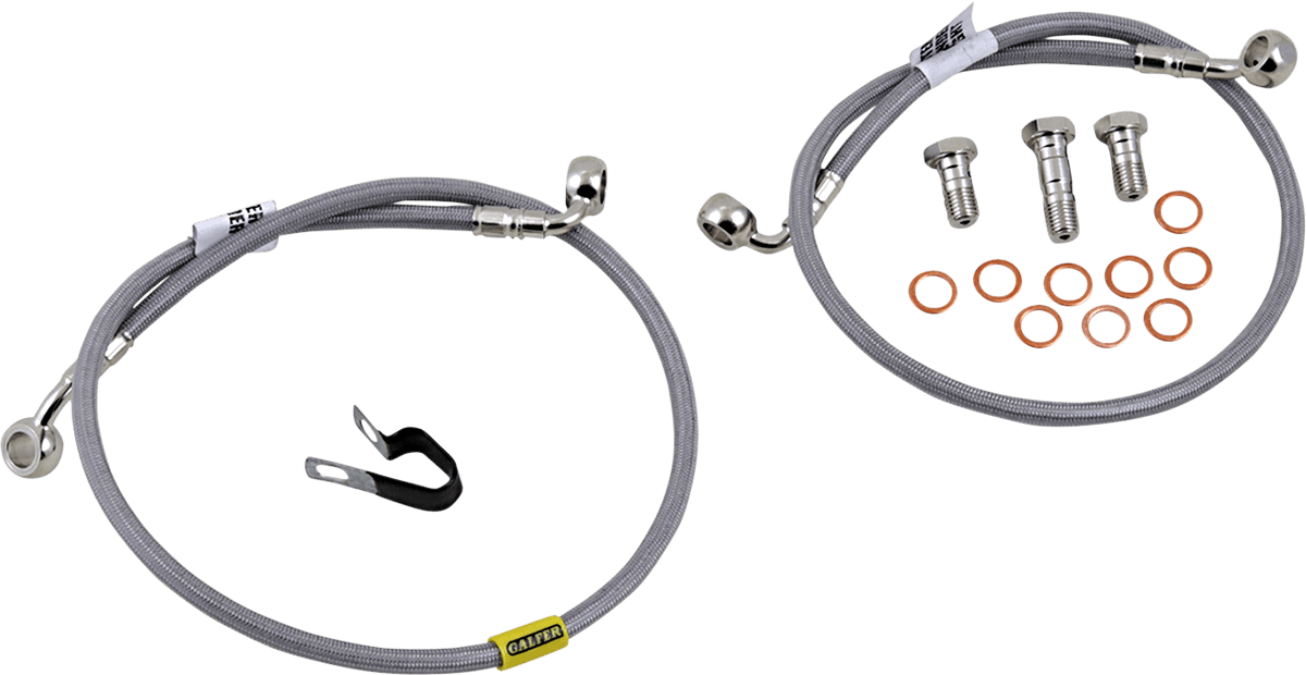 GBRAKES 1741-6013 Brake Line - Stainless Steel