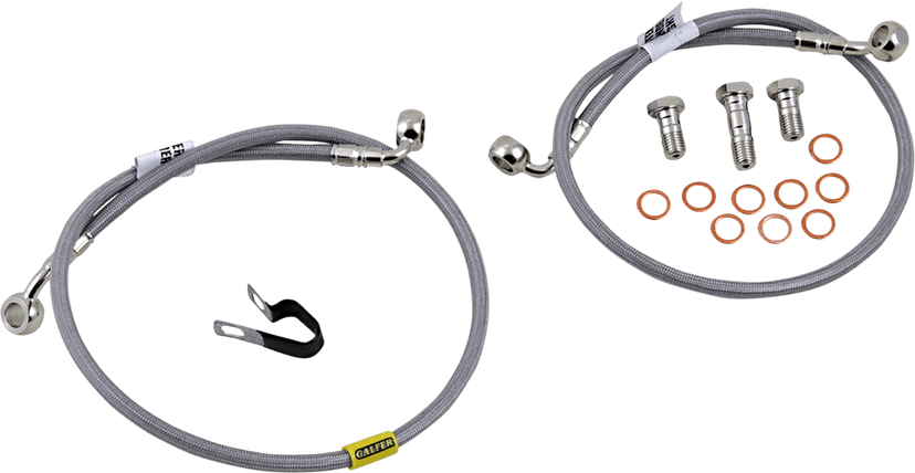 GBRAKES 1741-6013 Brake Line - Stainless Steel