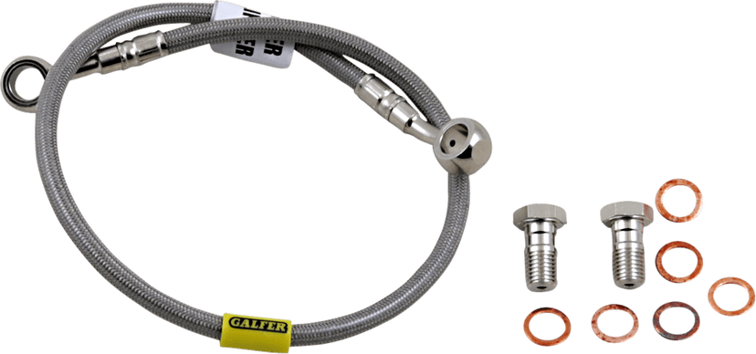 GBRAKES 1741-6015 Brake Line - Stainless Steel
