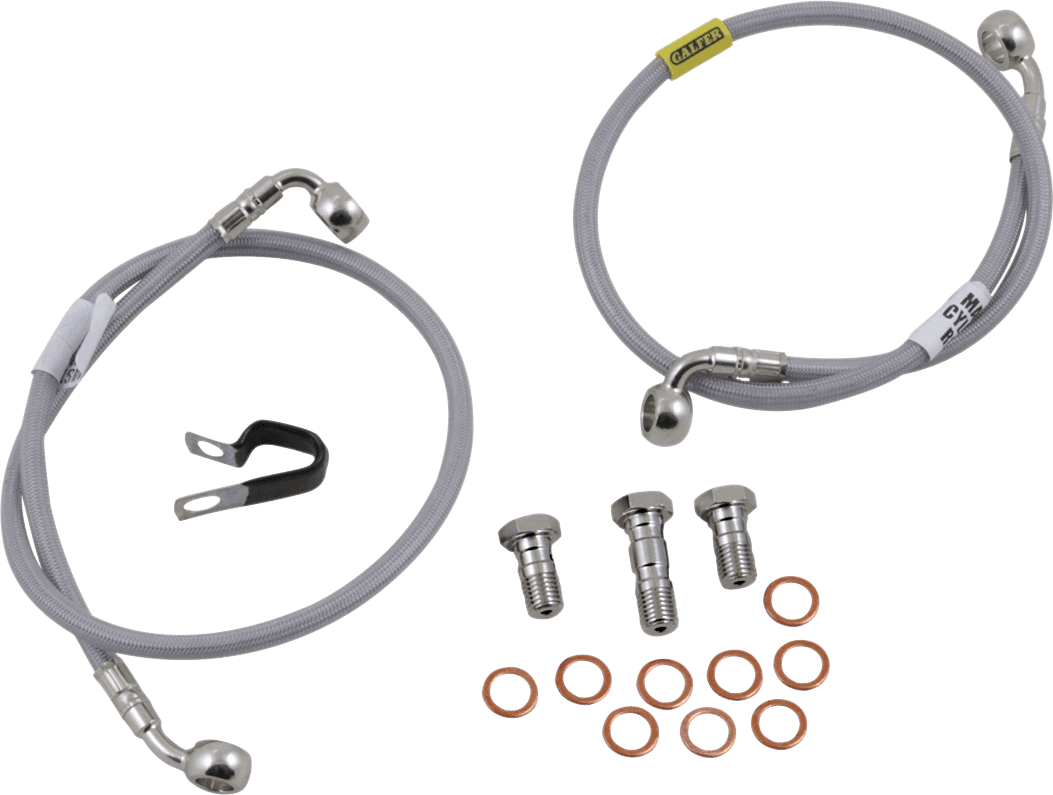 GBRAKES 1741-6029 Brake Line - Stainless Steel