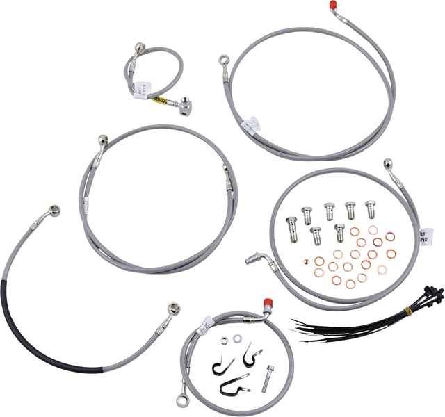 GBRAKES 1741-6032 Brake Line - Stainless Steel