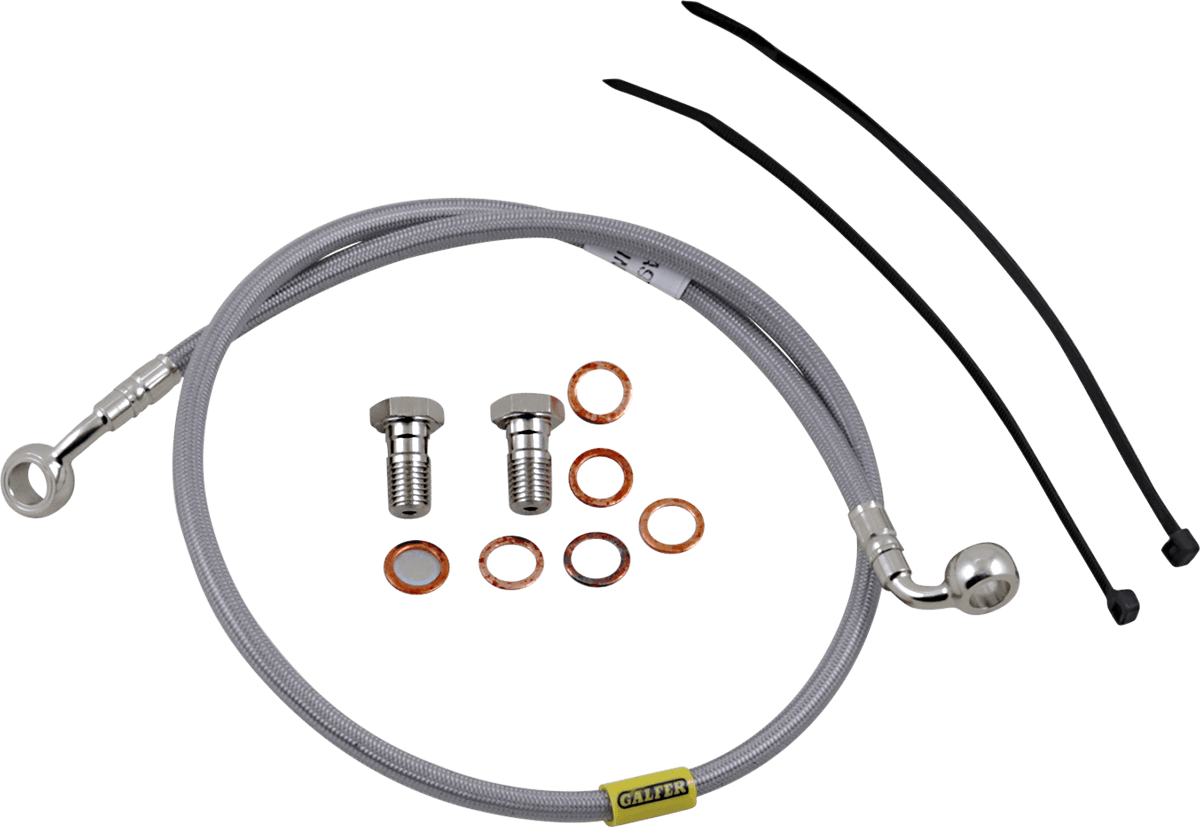 GBRAKES 1741-6038 Brake Line - Stainless Steel