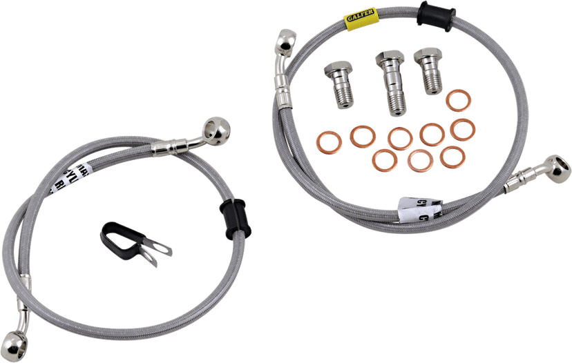 GBRAKES 1741-6043 Brake Line - Stainless Steel