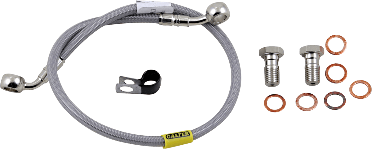 GBRAKES 1741-6044 Brake Line - Stainless Steel