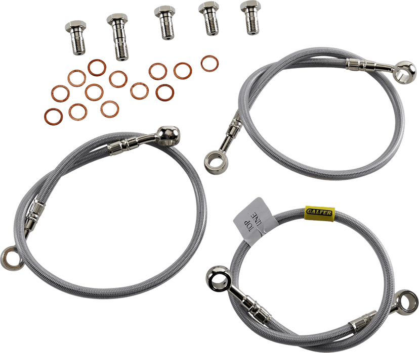 GBRAKES 1741-6048 Brake Line - Stainless Steel