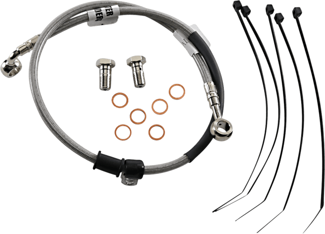 GBRAKES 1741-6052 Brake Line - Stainless Steel