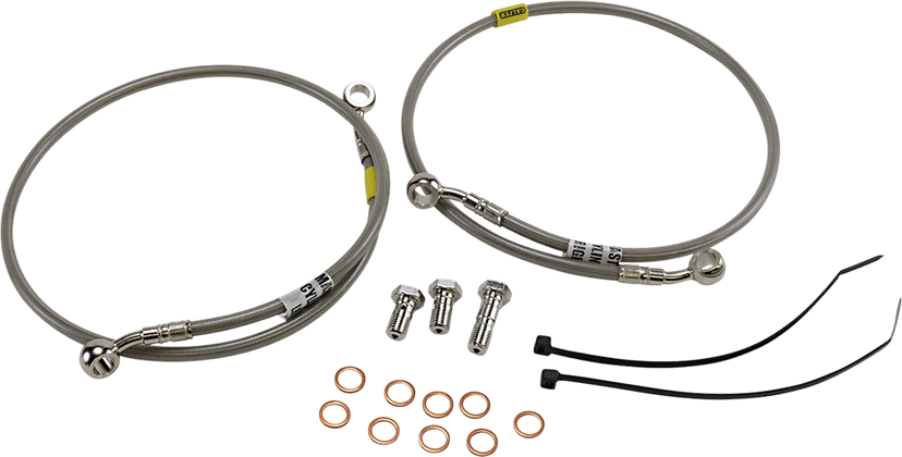 GBRAKES 1741-6053 Brake Line - Stainless Steel