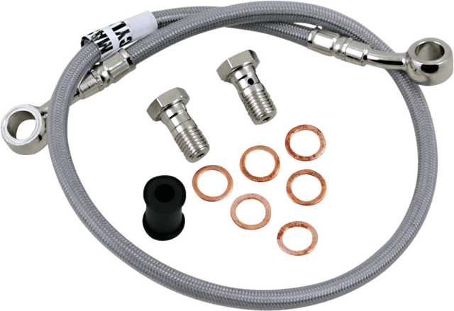 GBRAKES 1741-6060 Brake Line - Stainless Steel